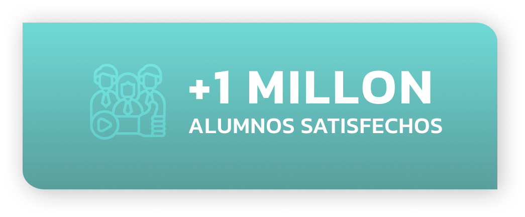 +1 MILLON ALUMNOS SATISFECHOS